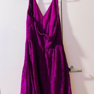 Burgundy Dress